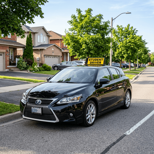 Scholars Driving Academy training vehicle